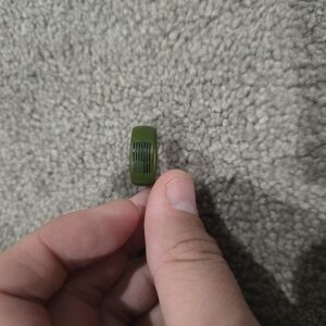 Green Men's Silicone Vent Ring - Unbranded